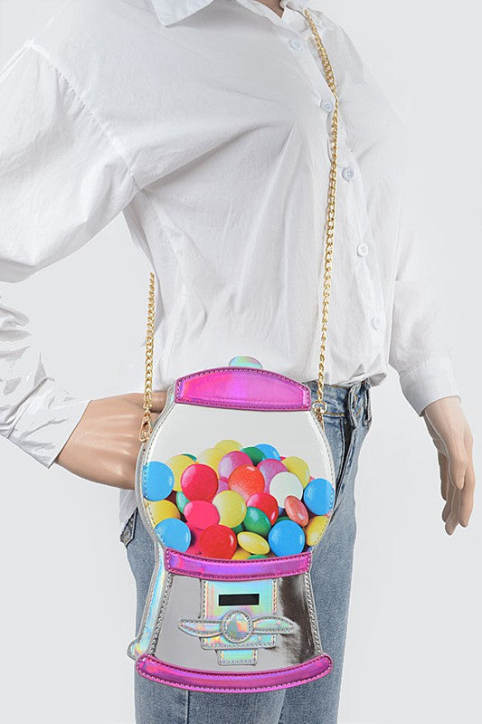 TEEK - Silver Gum Ball Machine Novelty Swing Bag BAG TEEK FG   