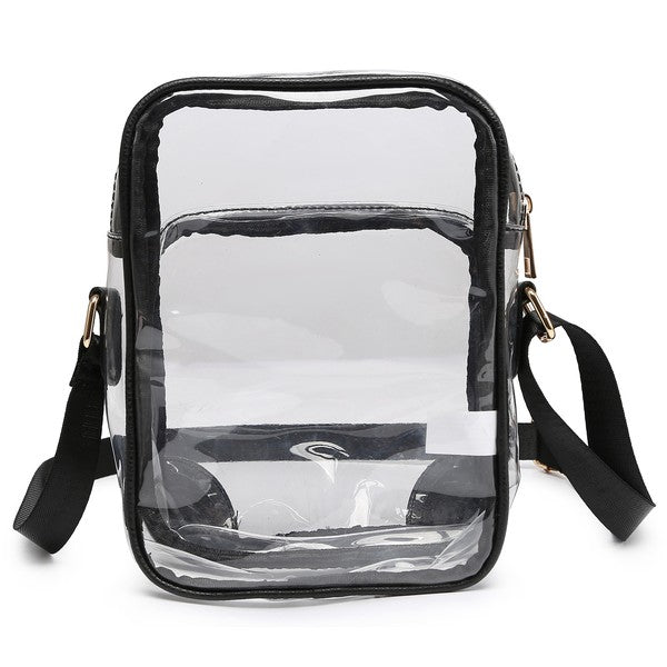 TEEK - See Thru Multi Compartment Crossbody Bag BAG TEEK FG   