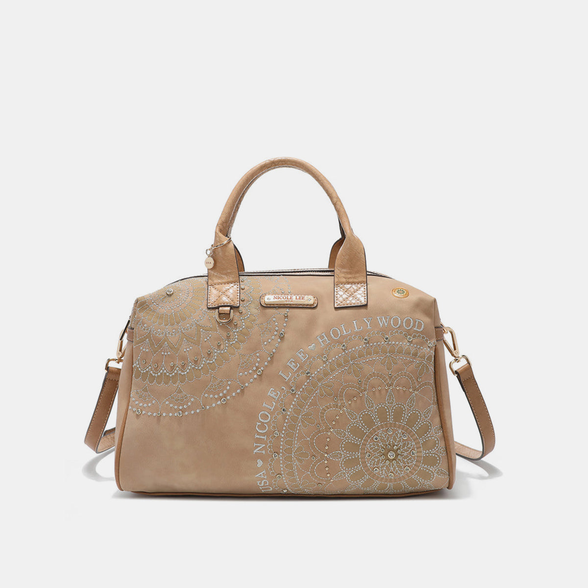 TEEK - NL Rhinestone Boston Bag BAG TEEK Trend   