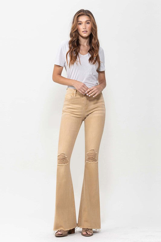 TEEK - Dew Drop High Rise Flare Jeans JEANS TEEK FG   