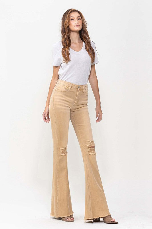 TEEK - Dew Drop High Rise Flare Jeans JEANS TEEK FG   