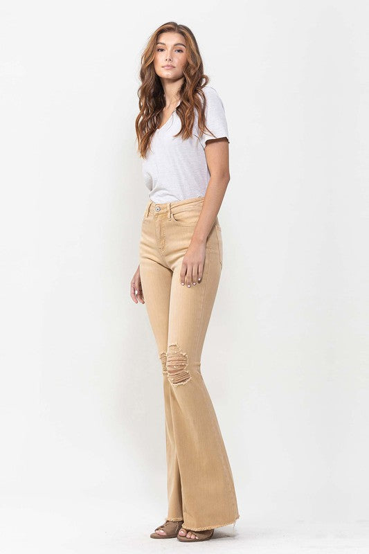 TEEK - Dew Drop High Rise Flare Jeans JEANS TEEK FG   