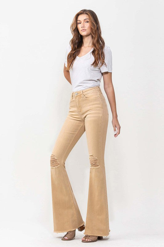 TEEK - Dew Drop High Rise Flare Jeans JEANS TEEK FG   