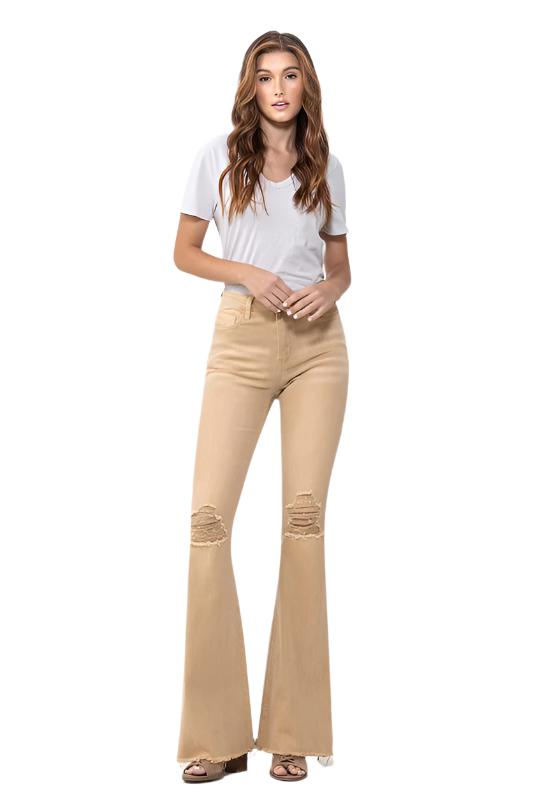 TEEK - Dew Drop High Rise Flare Jeans JEANS TEEK FG   