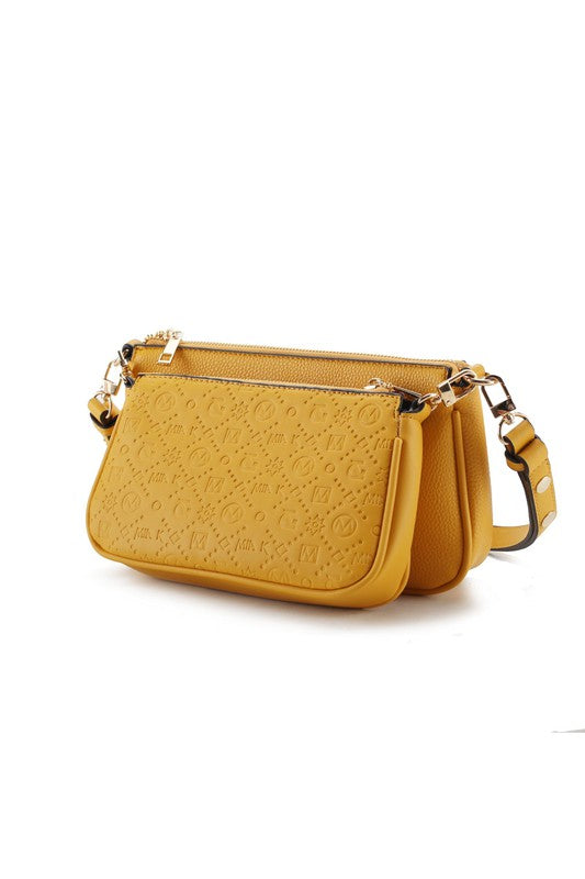 TEEK - MKF Dayla Shoulder Handbag Crossover BAG TEEK FG Yellow  