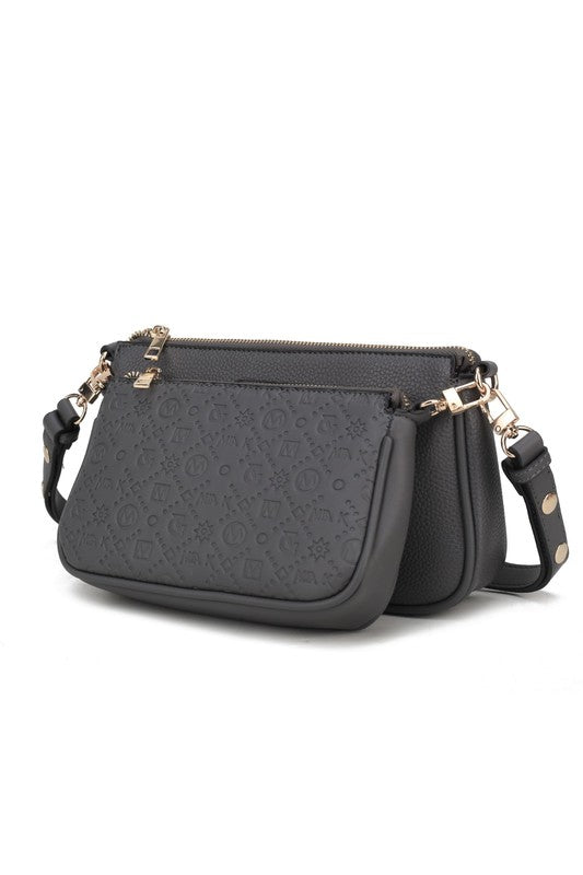 TEEK - MKF Dayla Shoulder Handbag Crossover BAG TEEK FG Charcoal  