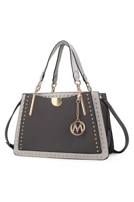 TEEK - MKF Aubrey Satchel Handbag CrossoveR BAG TEEK FG Charcoal - Grey  