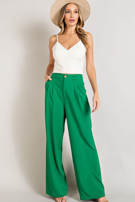 TEEK - Straight Leg Pants PANTS TEEK FG KELLY GREEN L 