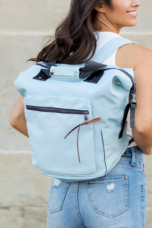 TEEK - Everyday Backpack Tote BAG TEEK FG Dusty Blue  