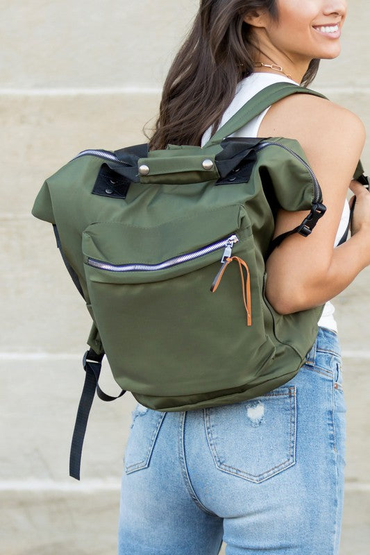 TEEK - Everyday Backpack Tote BAG TEEK FG Army Green  