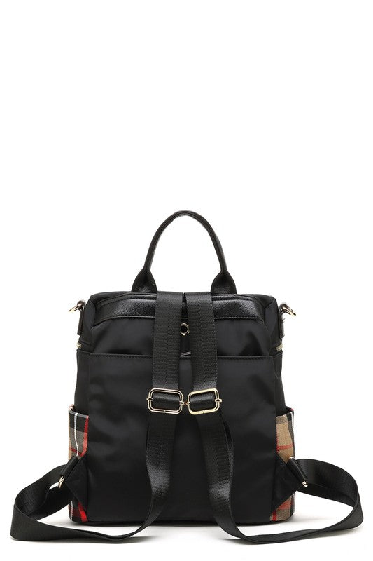 TEEK - MKF Collection Nishi Plaid Backpack BAG TEEK FG   