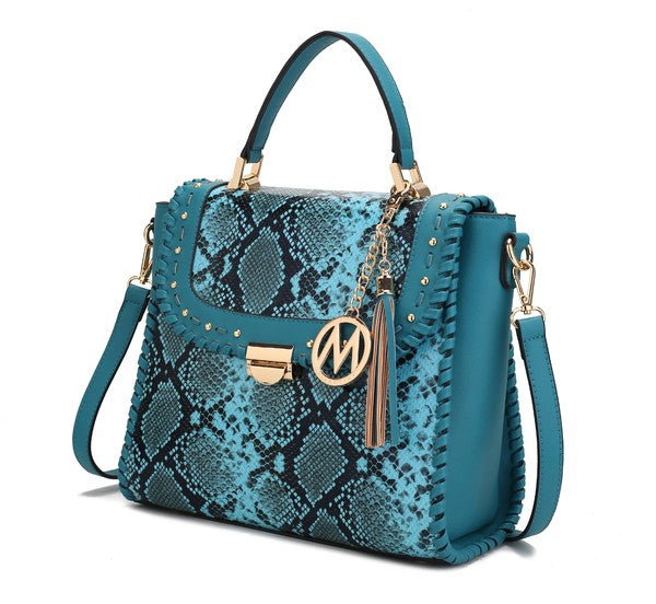 TEEK - MKF Collection Lilli Satchel Handbag BAG TEEK FG Turquoise  