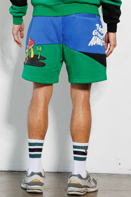 TEEK - Think Green Cut & Sew Shorts SHORTS TEEK FG   
