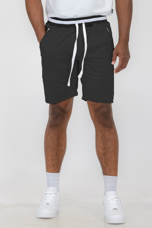 TEEK - Mens French Terry Sweat Shorts SHORTS TEEK FG BLACK 2XL 