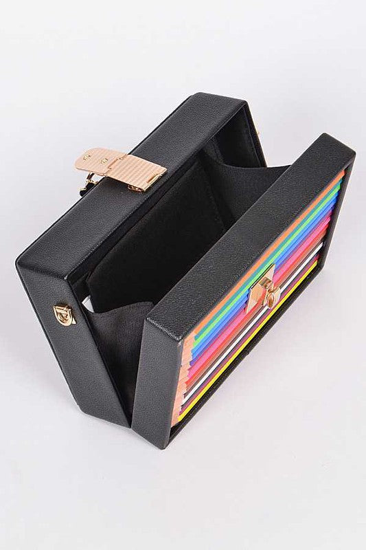 TEEK - Locket Color Pencil Box Clutch BAG TEEK FG   