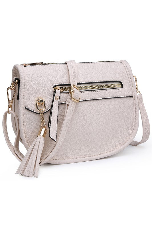 TEEK - Saddle Crossbody Bag BAG TEEK FG Beige