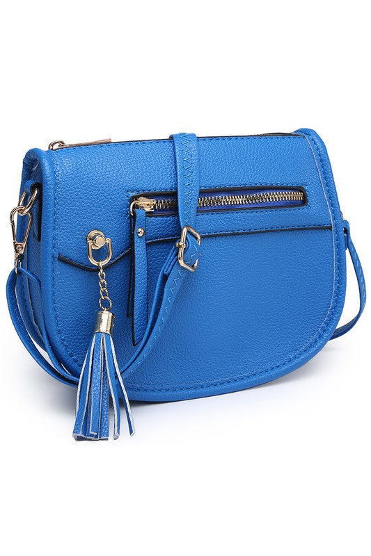 TEEK - Saddle Crossbody Bag BAG TEEK FG ROYAL BLUE