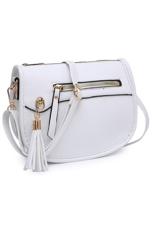 TEEK - Saddle Crossbody Bag BAG TEEK FG White