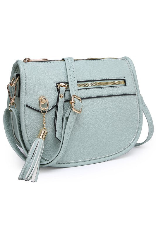 TEEK - Saddle Crossbody Bag BAG TEEK FG TURQUOISE