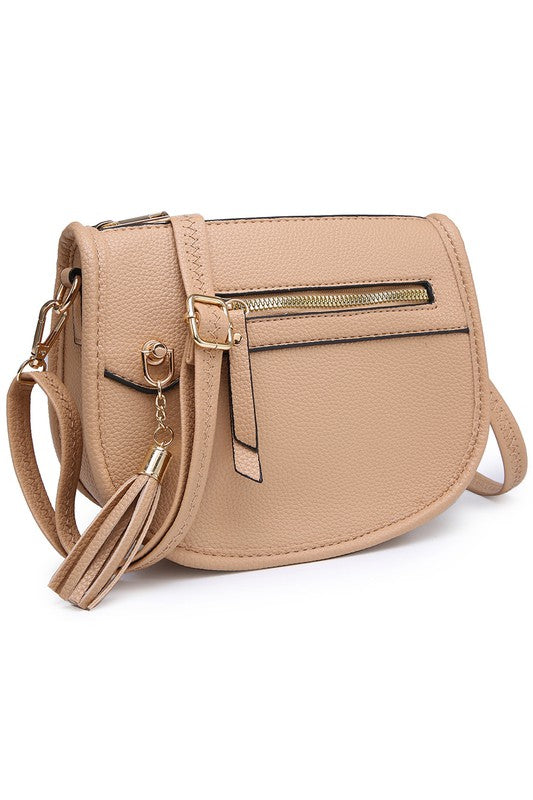 TEEK - Saddle Crossbody Bag BAG TEEK FG Tan