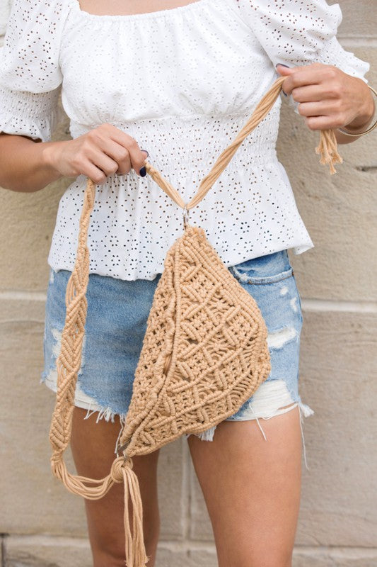 TEEK - Macrame Sling Bag BAG TEEK FG