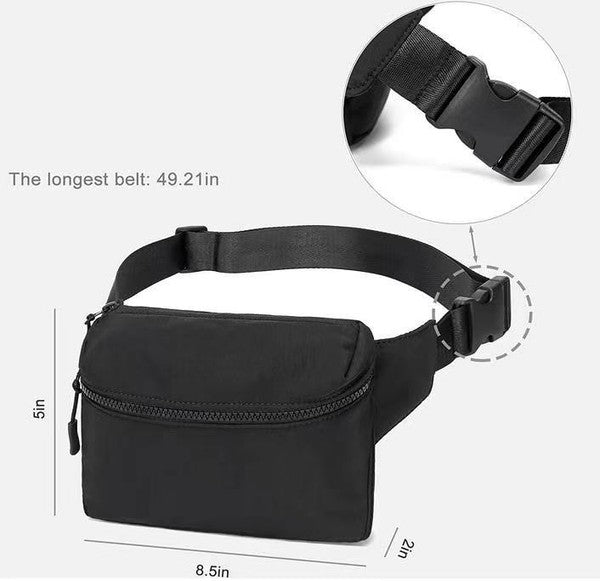 TEEK - Adventurer Nylon Sling Belt Bag BAG TEEK FG   