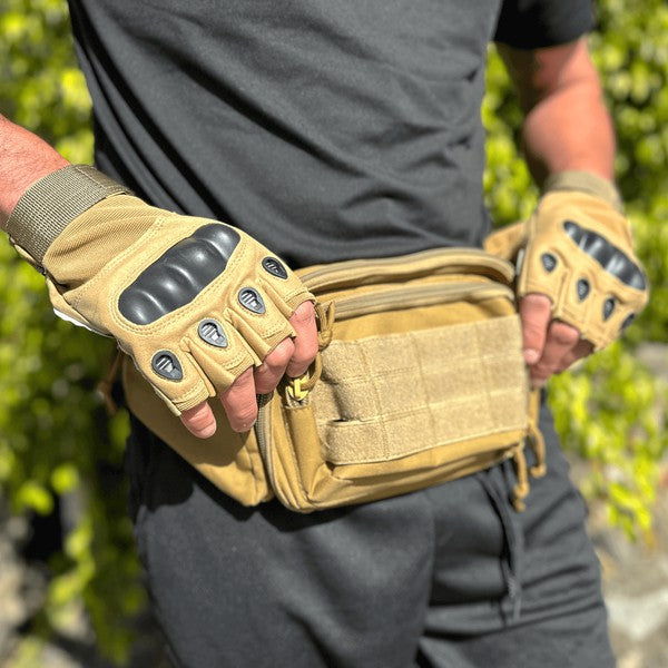 TEEK - Tactical Military Fingerless Airsoft Gloves GLOVES TEEK FG