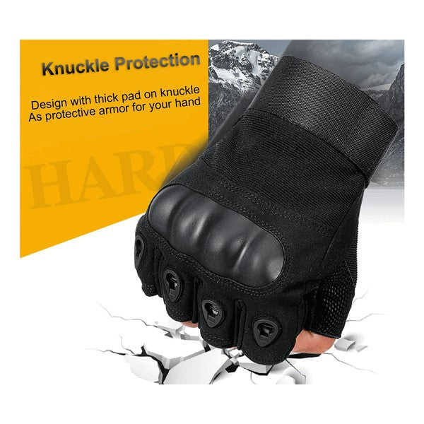 TEEK - Tactical Military Fingerless Airsoft Gloves GLOVES TEEK FG