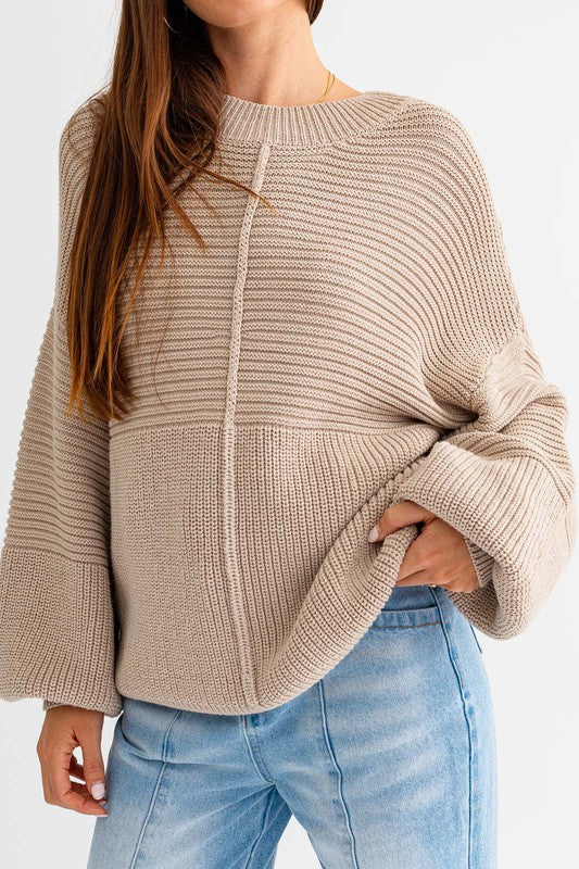 TEEK - Ribbed Knitted Sweater SWEATER TEEK FG   