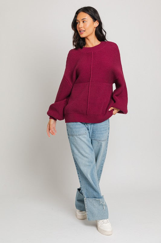 TEEK - Ribbed Knitted Sweater SWEATER TEEK FG   