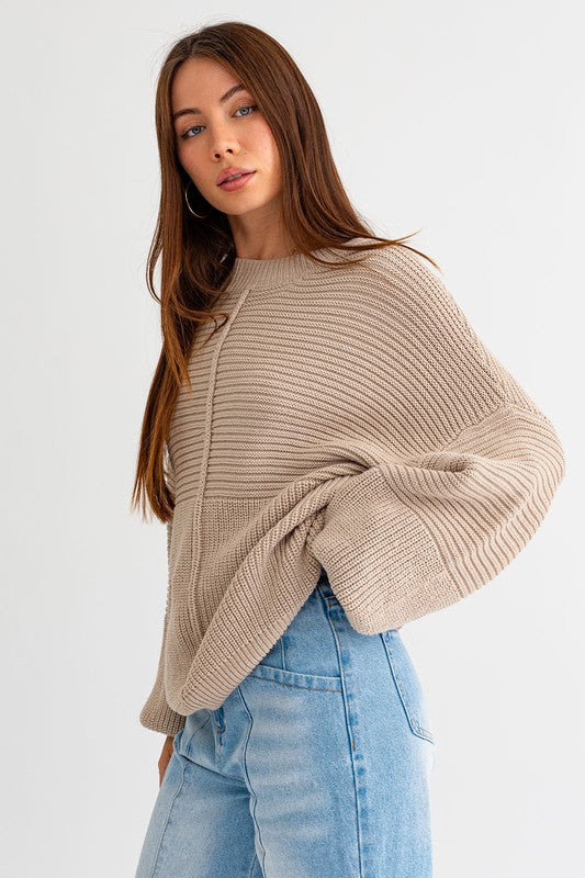 TEEK - Ribbed Knitted Sweater SWEATER TEEK FG   