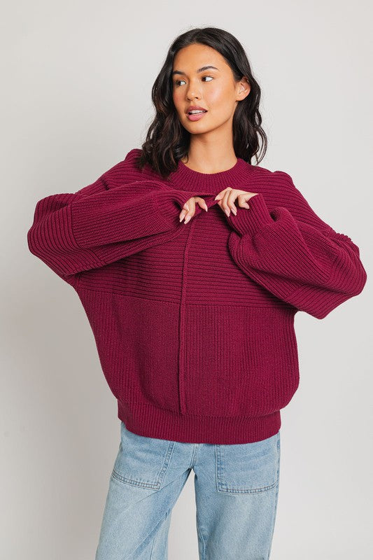 TEEK - Ribbed Knitted Sweater SWEATER TEEK FG   