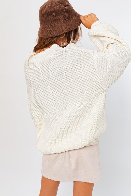 TEEK - Ribbed Knitted Sweater SWEATER TEEK FG   