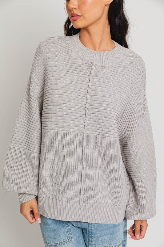 TEEK - Ribbed Knitted Sweater SWEATER TEEK FG   