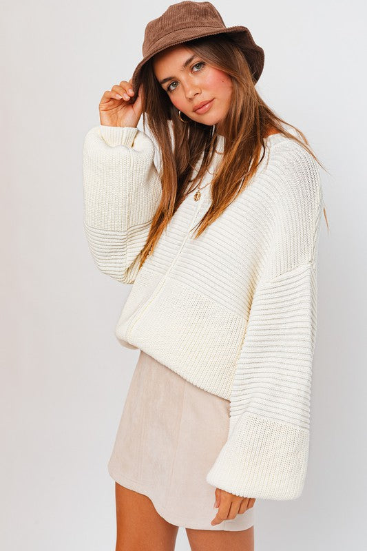 TEEK - Ribbed Knitted Sweater SWEATER TEEK FG   