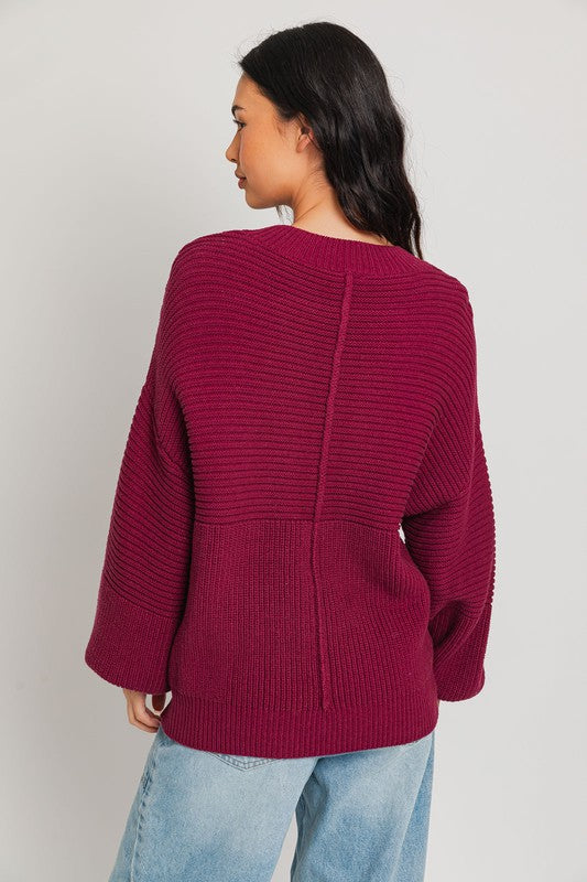 TEEK - Ribbed Knitted Sweater SWEATER TEEK FG   