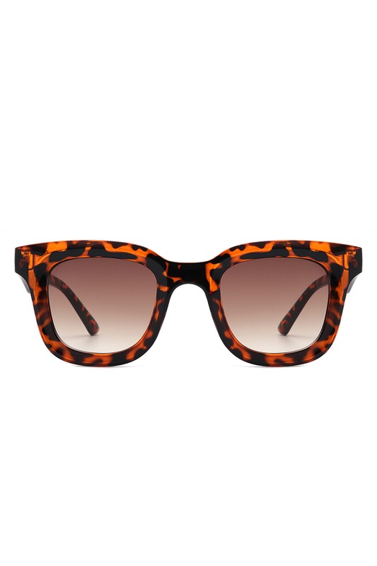 TEEK - Square Retro Vintage Sunglasses EYEGLASSES TEEK FG Tortoise  