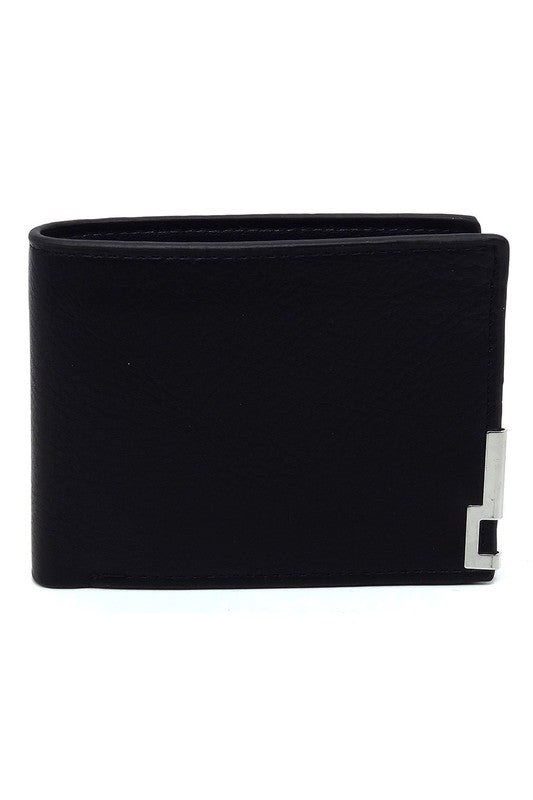 TEEK - Bi-fold Mens Wallet BAG TEEK FG BLACK