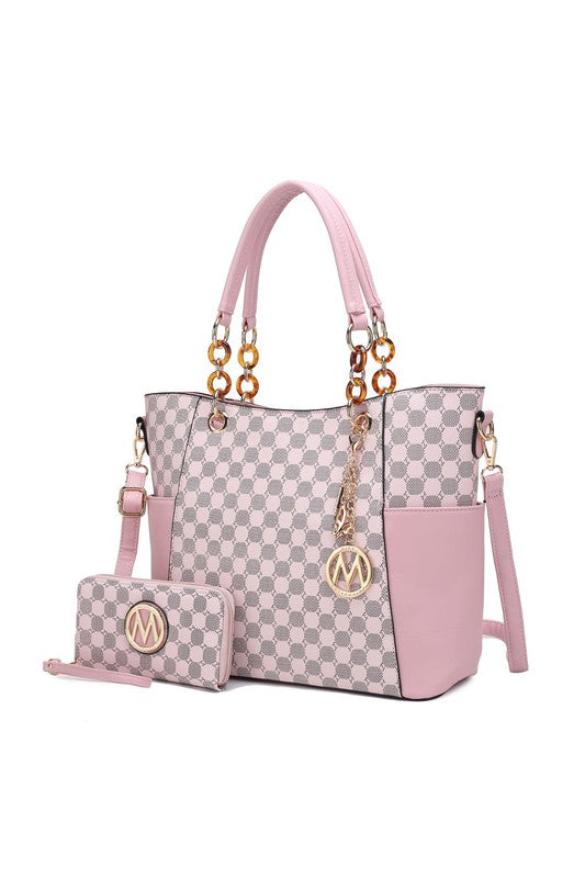 TEEK - MKF Collection Merlina Tote bag with Wallet BAG TEEK FG Pink  