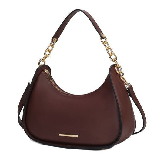 TEEK - MKF Collection Lottie Shoulder Handbag BAG TEEK FG Chocolate  