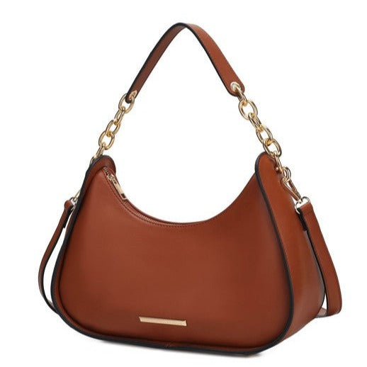 TEEK - MKF Collection Lottie Shoulder Handbag BAG TEEK FG Cognac  