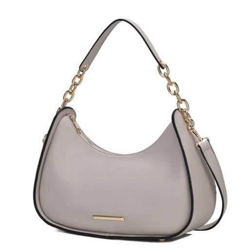 TEEK - MKF Collection Lottie Shoulder Handbag BAG TEEK FG Light Grey  