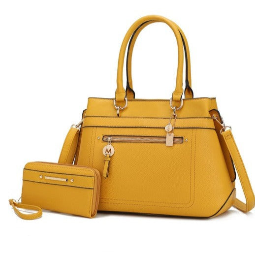 TEEK - MKF Collection Gardenia Tote Handbag BAG TEEK FG Yellow  