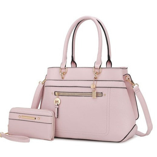 TEEK - MKF Collection Gardenia Tote Handbag BAG TEEK FG Pink  