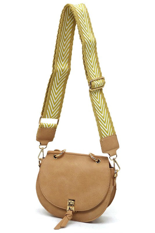 TEEK - Flap Saddle Satchel Crossbody Bag BAG TEEK FG