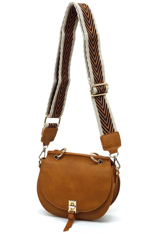 TEEK - Flap Saddle Satchel Crossbody Bag BAG TEEK FG