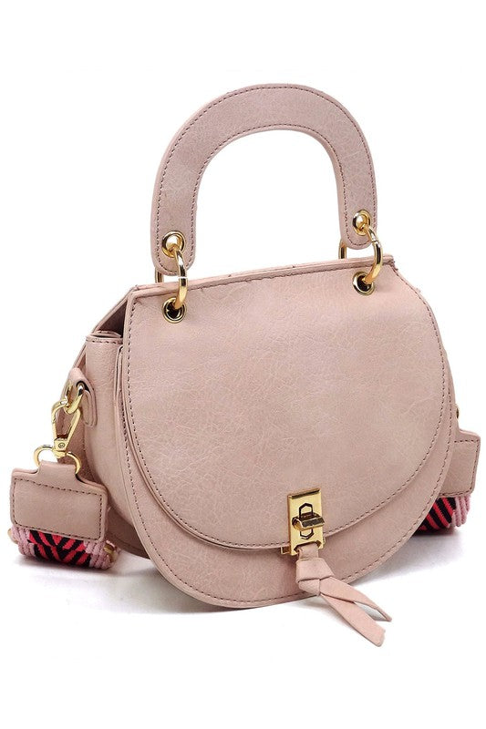 TEEK - Flap Saddle Satchel Crossbody Bag BAG TEEK FG