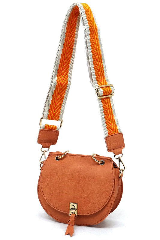 TEEK - Flap Saddle Satchel Crossbody Bag BAG TEEK FG