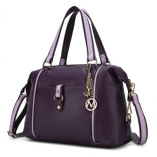 TEEK - MKF Collection Opal Lightweight Satchel Bag BAG TEEK FG Purple - Lilac  