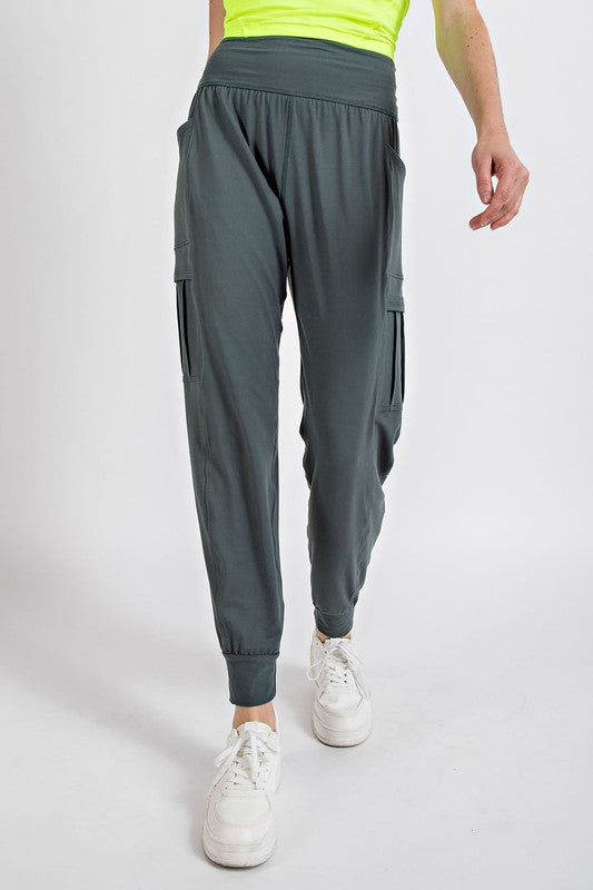 TEEK - Pocketed Butter Jogger PANTS TEEK FG Smoked Spruce L 